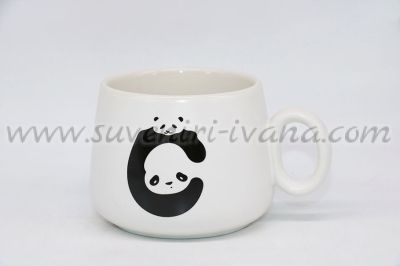 чаша с мече панда