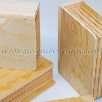 дървени кутии за декорация и обработка