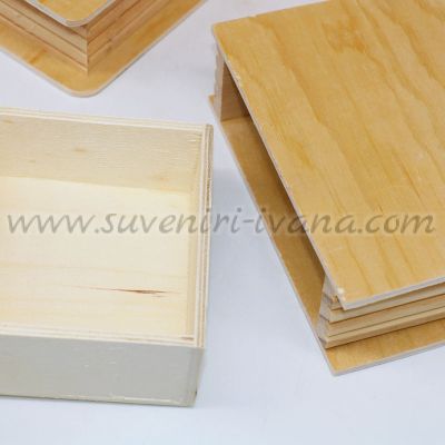 дървени кутии с отстъпка