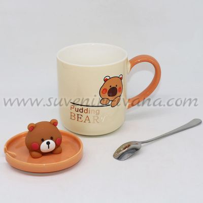 чаша за подарък с мече