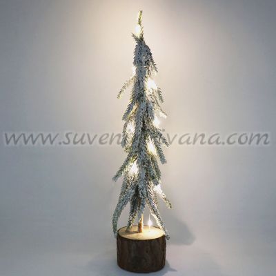декоративна светеща елха с led лампички