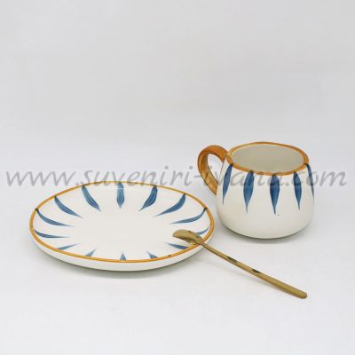 порцеланов комплект за чай или кафе в марокански стил