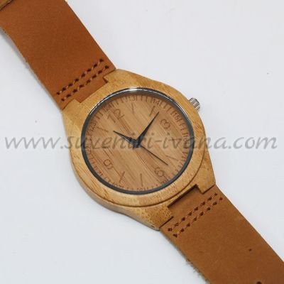 уникален ръчен часовник от бамбуков материал