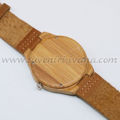 оригинален подарък бамбуков часовник за ръка унисекс