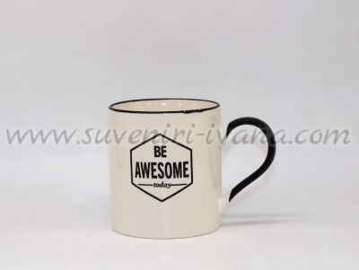 Керамична чаша 'Be awesome today'
