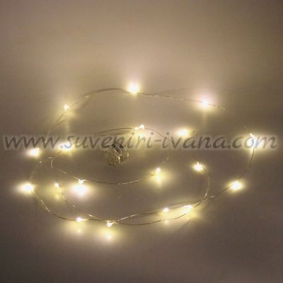 гирлянда лампички за декорация на тел LED