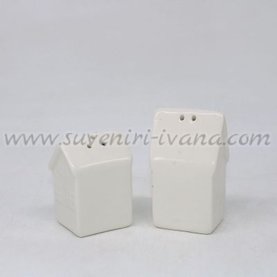 комплект солнички „Къщички“ – бели