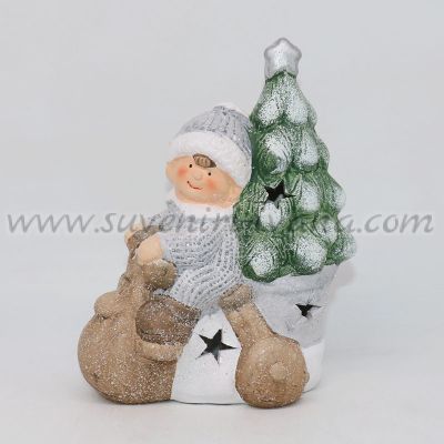 коледна декорация с LED осветление