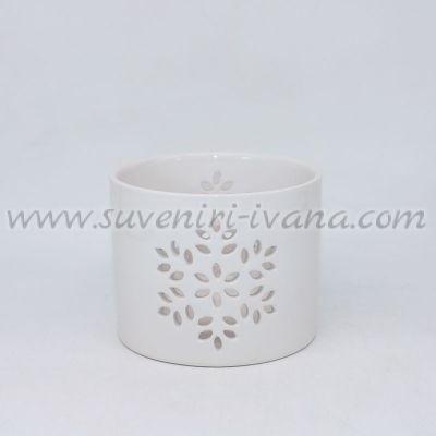 коледен свещник снежинка