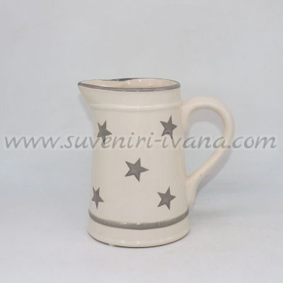 керамична каничка за мляко и други напитки