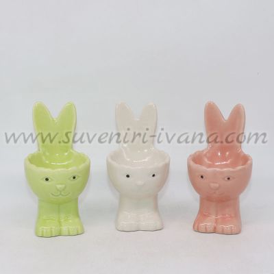 великденска декоративна купичка зайче