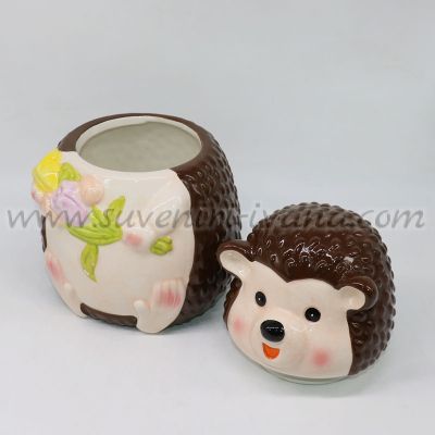 голям буркан таралеж с капак