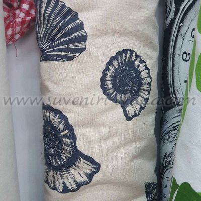 Морски плат раковини миди и звезди