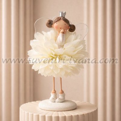 Декоративно ангелче балерина – красива фигура за подарък, модел три
