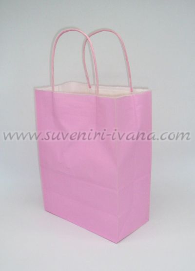 розова торбичка за подаръци