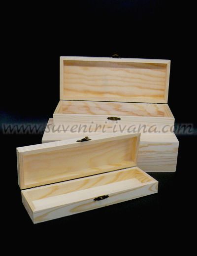 дървени кутии натурални