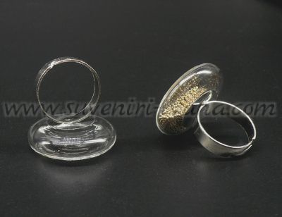 стъклена сфера за пръстен